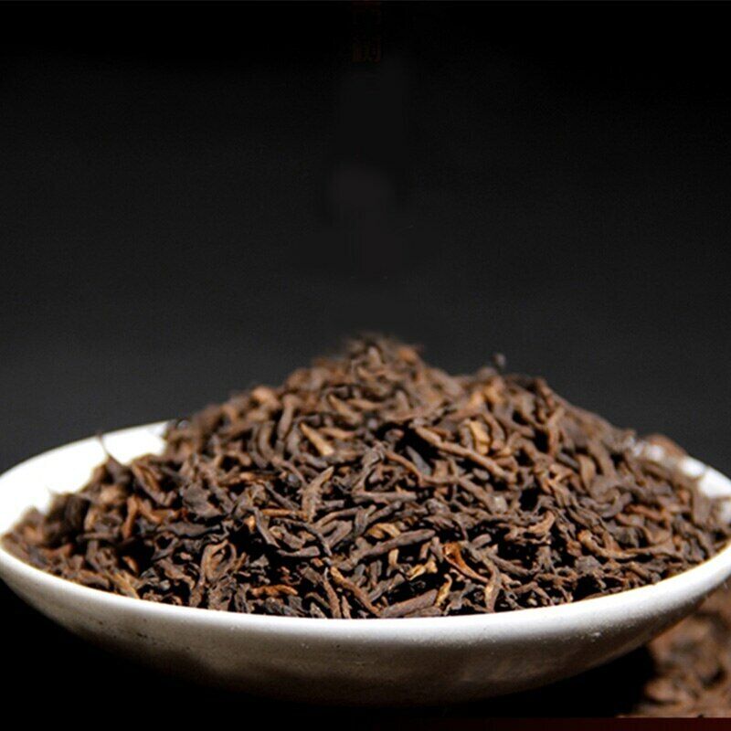 Yunnan Tea Shu Puerh Tea Loose Leaf Ripe Puer Tea Herbal Scent 400g Secondary image