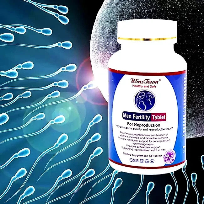 Organic Herbal MACA & Ginseng for Male Health Men’s Fertility Tablets Premium Main image
