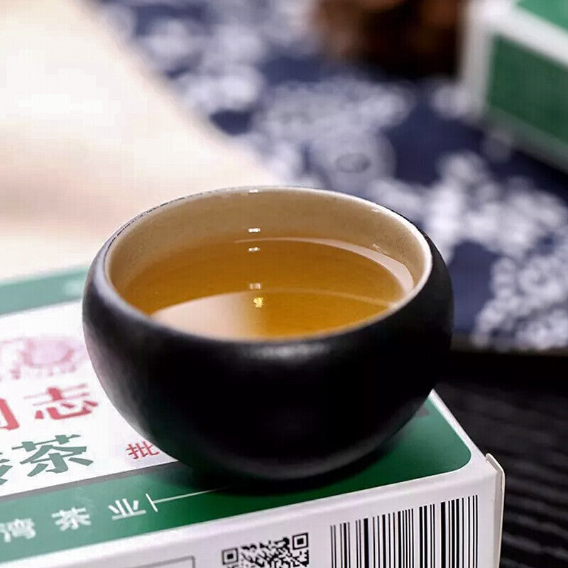 250g Haiwan Ancient Tree Pu-erh Tea Lao Tong Zhi Puer Tea Brick