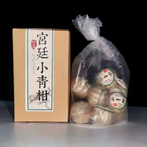 XinHui "Chen Pi" Shu Puerh Tea Tangerine Peel Pu'er Ripe Puer Orange Tea 100g Main image
