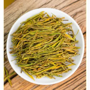 Premium Organic An Ji Golden Buds High Mountain Green Tea Anji Baicha Main image