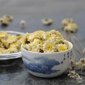Chinese Organic Premium Huang Shan White Tribute White Chrysanthemum Tea 500g