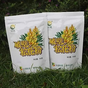 Yunnan Wild Harvested Shell-Broken Pine Pollen Powder 99% Cracked 100g 500g