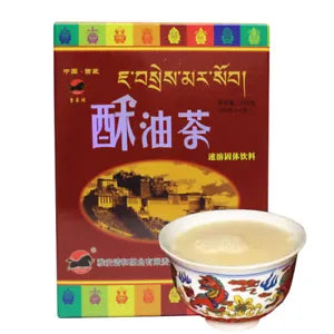 China Xizang Instant Tibetan Original Flavour Salty Yak Butter Tea 320g Box Main image