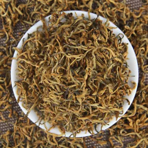 Supreme Dianhong Golden Buds Dian Hong Xiang Gui JIN SI Yunnan Black Tea 250g Main image