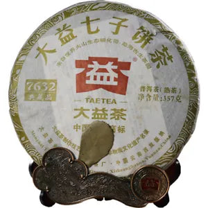 TAETEA 7632 Collection * Yunnan Menghai Dayi Puer Ripe Pu-erh Tea 357g 201