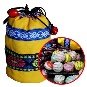 Yunnan Pu Erh Tea 50Pcs 10 Different Flavors Mini Tea with Gift Bag Main image