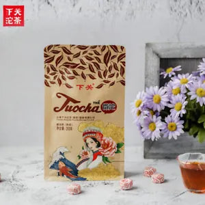 XIAGUAN Tuocha Wei Tuo Pu-erh Tea Mini Tuo Cha Cha Ripe Puer Tea Pu'er Shu 200g Main image