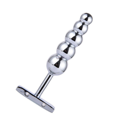 Butt Plug Anal Beads Dildo Stainless Steel Metal Ball Sex Toys for Women Couples