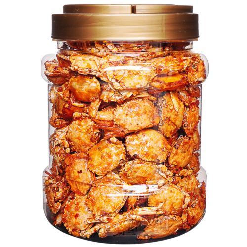 Würzige Kleine Seekrabbe Instant Gekochte Meeresfrüchte Casual Tiefsee Snack