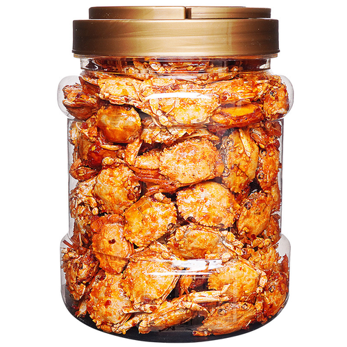 NEW  Instant Canned Cooked Seafood Casual Deep Sea Snack Spicy Small Sea Crab