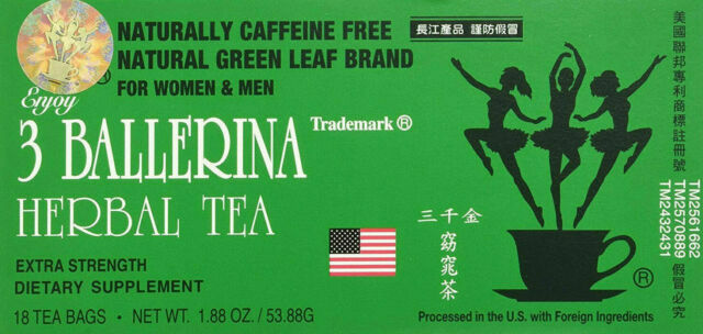 18 Bags Weight Loss & Detox Drink 3 Ballerina Extra Strength Dieters Tea Secondary image