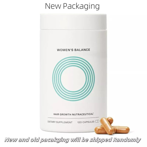 Women's Balance  Hair Growth Ages 45 and Up Hair Growth Supplements 120 Count