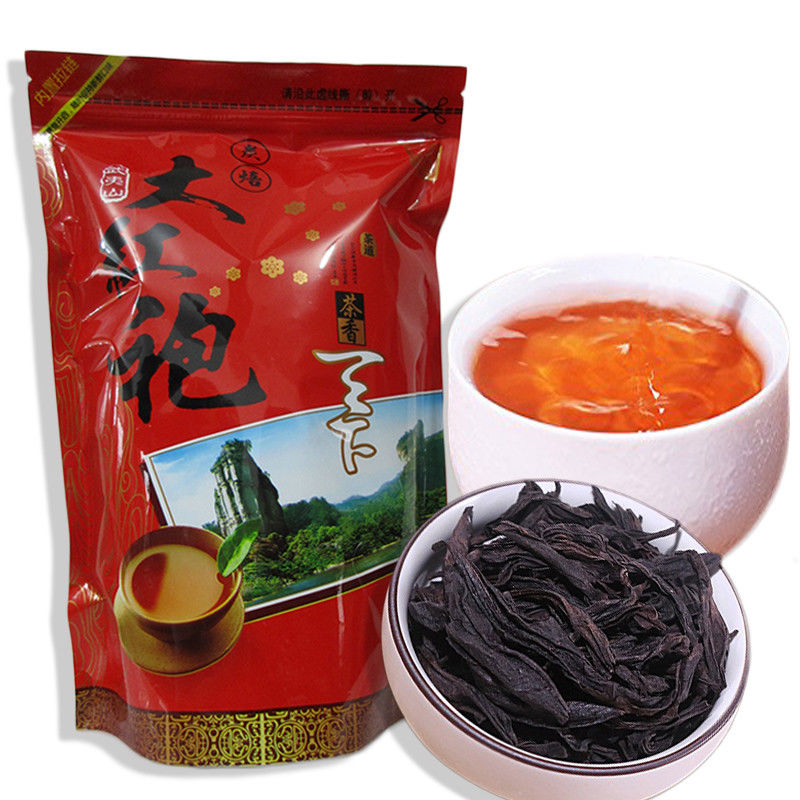 TemuTea 250g Da Hong Pao Tea Chinese Big Red Robe Black Oolong Tea Original Organic Gift Tea