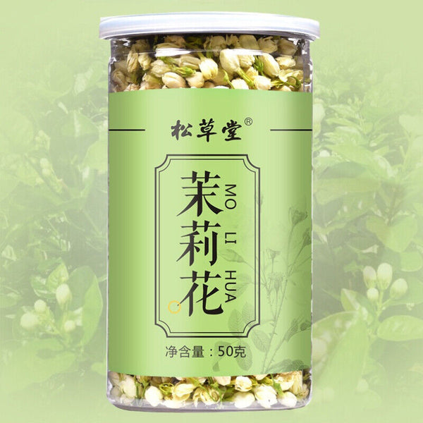 Mo Li Hua Tea Organic Jasmine Buds Tea High Quality Dried Jasmine Herbal Tea 50g