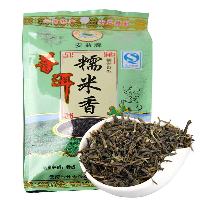 Loose Leaf Glutinous Rice Fragrant Puerh Tea Green Tea Yunnan Cha Pu'er Tea 500g Main image