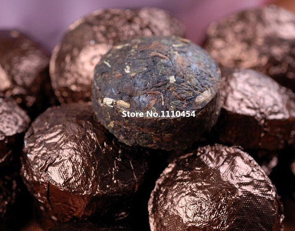 Puer Health Puerh Tea Glutinous Rice Fragrant Mini Tuocha Tin Packaging Puer Tea