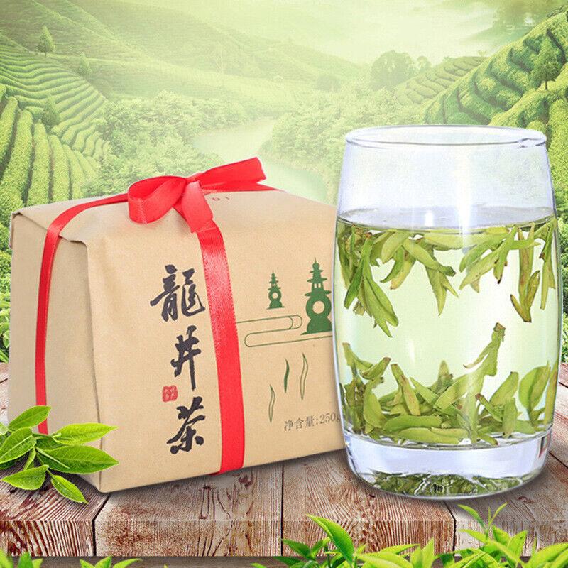 Dragon Well Green Tea Pure Longjing Bulk Green Tea Slimming Tea Health Care 250g