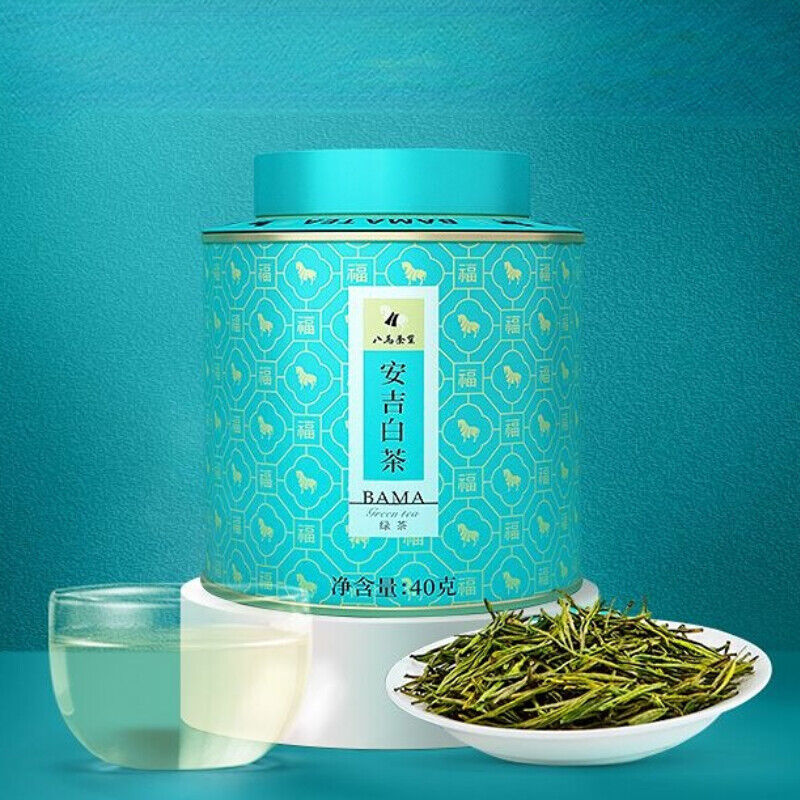 Anji Bai Cha Natural Spring New Tea Healthy Herbal Tea 八马茶叶 正宗安吉白茶 春茶新茶 味醇鲜爽 Secondary image