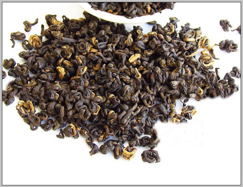 TemuTea 200g Yunnan Dianhong Tea Black Tea Curled (1 Bud 1 Leaf ) Dian Hong Free Shipping 滇红