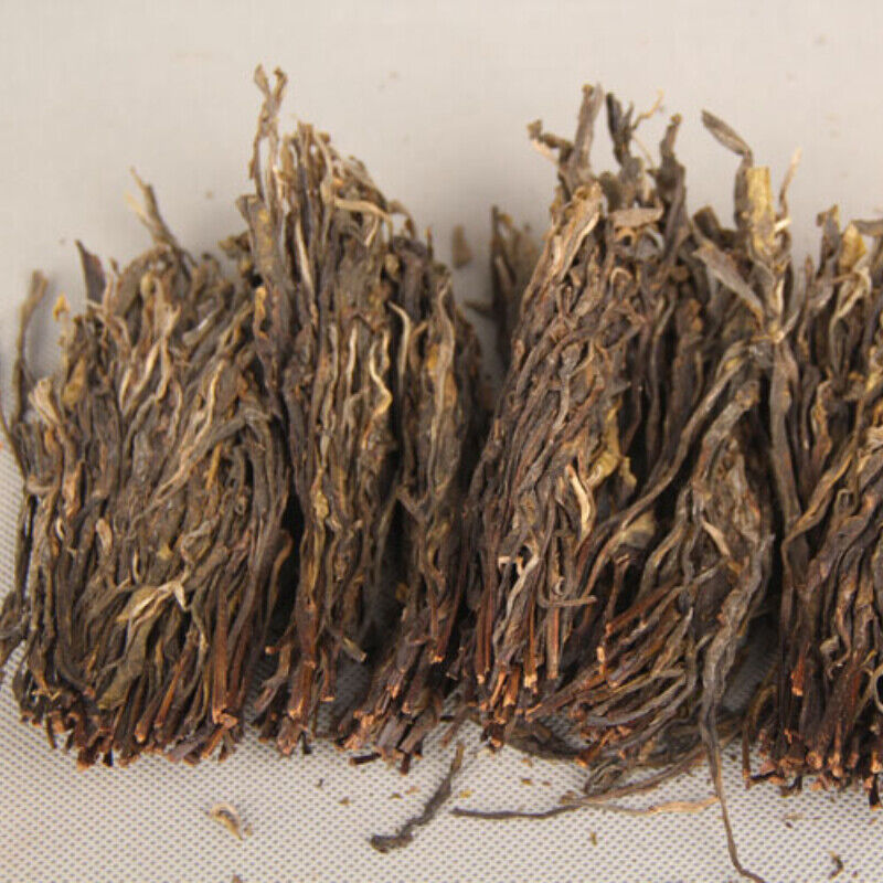 Puerh Raw Tea Premium Big Leaf Fermented Tea Natural Yunnan Bazi Bulk Pu-Erh Tea