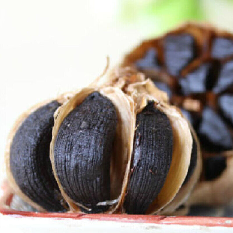 Regulate Blood Sugar Balance 12 Pcs Organic Fermented Black Garlic 120 Days 500g Secondary image