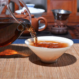357g Top Grade Ripe Pu erh Tea Yunnan Palace Tea Collection Puer Cooked Tea Cake