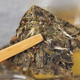 Bingdao Golden Leaf Ancient Tree Candy Sweet Tea Yunnan Puerh Cha Tea Brick 500g