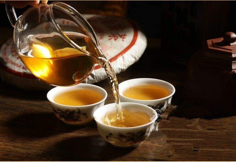 Cha Tea Old Green Pu Er Tea Health Care Tea Puer Naturally Organic Pu-erh 357g