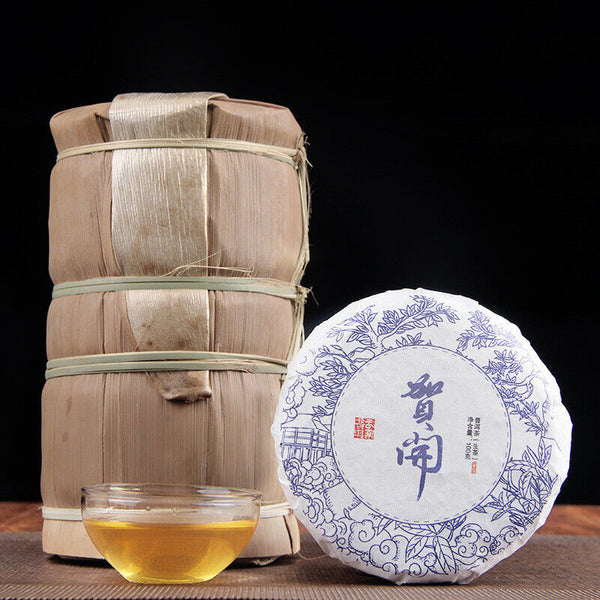 Old Ancient Tree Pressed Pu'er Tea Top-grade Yunnan Menghai Cha Tea Cake 100g