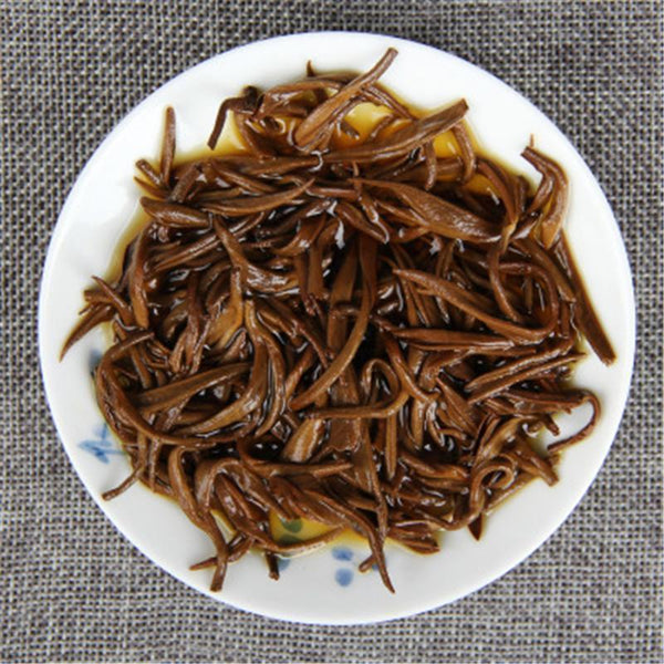 TemuTea 40g Yunnan Dianhong Black Tea Large Leaves Kung Fu Cha Red Honey Golden Buds Tea