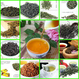 Chinese Famous Top,including Black/Green/Jasmine Tea etc.Super Popular 24 Bags