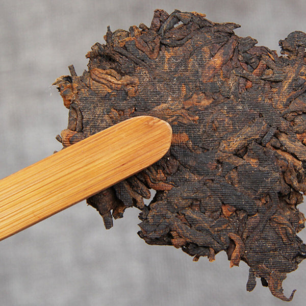 Ripe Black Tea Spring Sea Brown Mountain Palace Puerh tea Cooked Tea Cake 357g