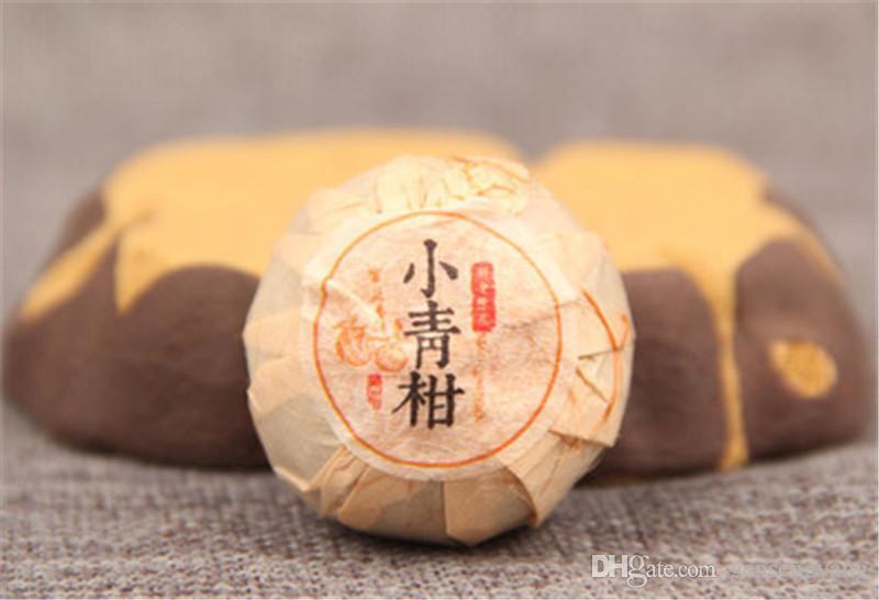 TemuTea 100g Yunnan Puerh Tea Xinhui Citrus Puer Cooked Tea Small Green Citrus Pu Er Tea