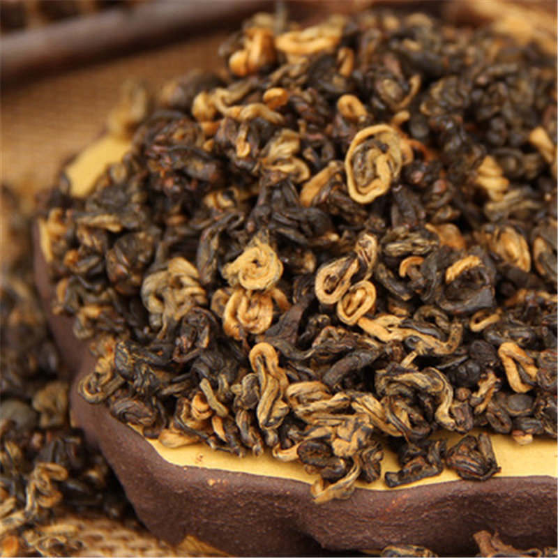 Curled(1 Bud 1 Leaf ) *200 Grams Natural Dian HongHealth Drink Yunnan Black Tea Main image