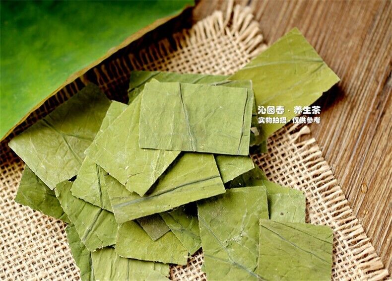 Organic Green Tea Health  Chinese Herbal Tea Ecology Lotus Leaf Tea 30g