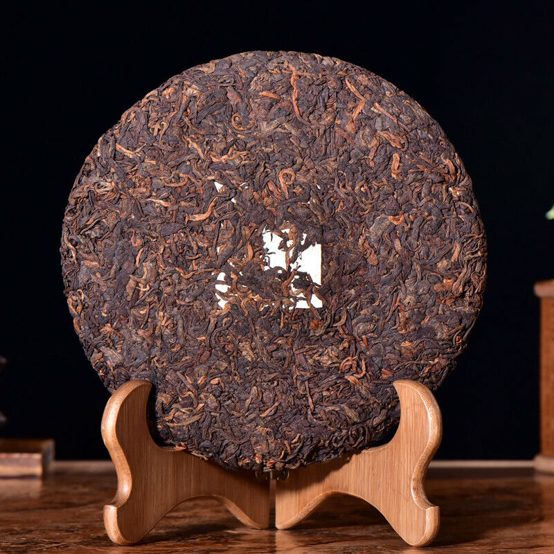 Tribute TeaYunnan Pu-Erh Black Tea High Quality Pu'er Cooked Tea Cake 357g Secondary image