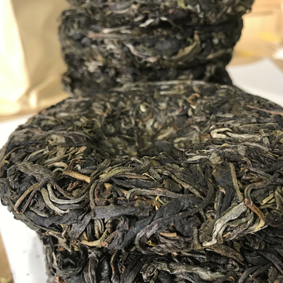 Premium Raw Puer Tea Cake Bing Dao Sheng Pu-erh Healthy Care Chinese Yunnan 100g