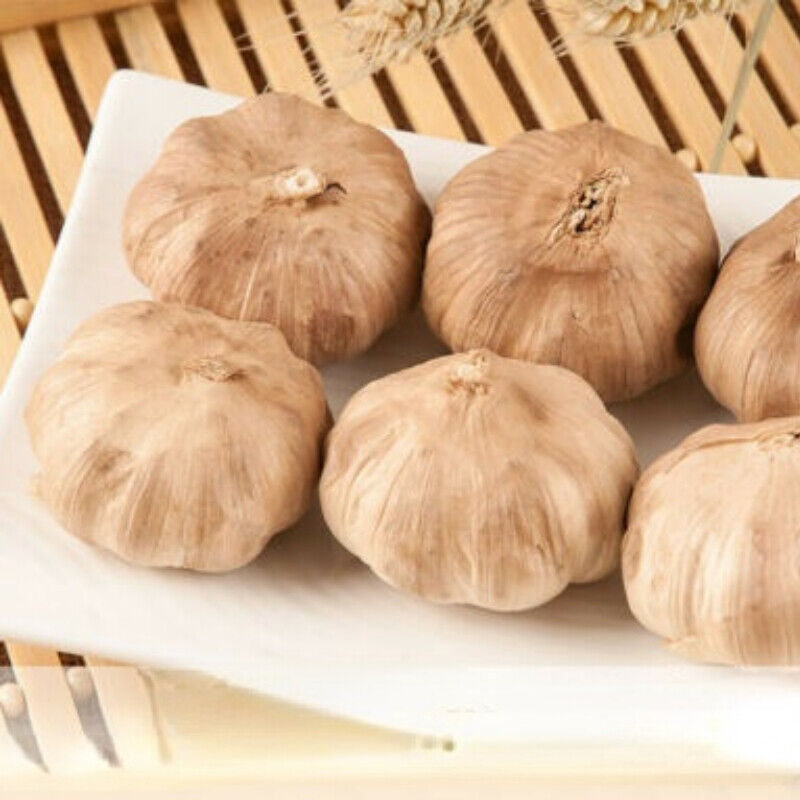 Regulate Blood Sugar Balance 12 Pcs Organic Fermented Black Garlic 120 Days 500g