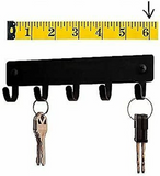 Cow and Calf Cattle Farm Key Rack - 6 inch Wide Metal Wall Art