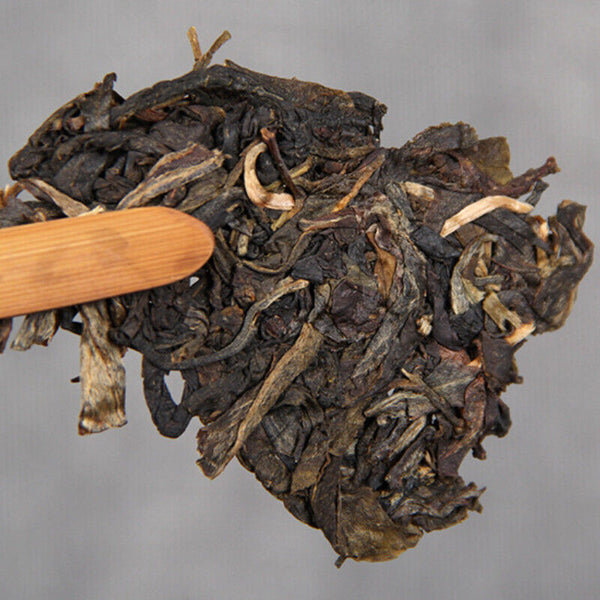 Puerh Green Tea Pu-Erh Tea Pressing Process Cha Pu'er Tea Cake Craft Tea 357g