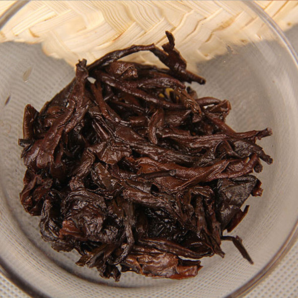 Ancient Tree Bamboo Basket Packing Spring Puer Tea Ripe Puerh Tea Loose Tea 800g