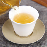 Organic Alpine Tree Tea Bamboo Shell Packaging Top-grade Pu'er Tea Cha Tea 200g