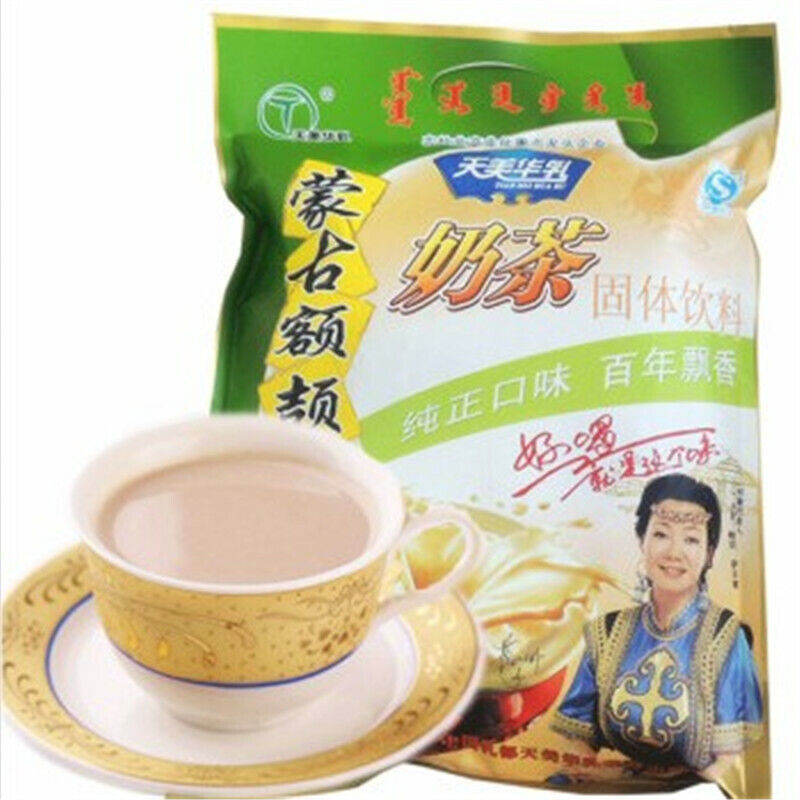 New Mongolia Suutei Tsai Instant Milk Buttered Tea Powder-Salty Sweet Flavor Tea Main image