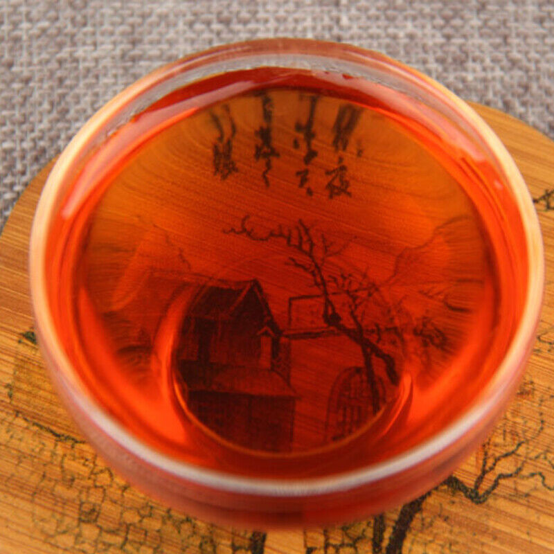 Bamboo Shell Old Pu'er Tea Brick Yunnan Ancient Tree Big Leaf Pu-erh Tea 1000g Main image