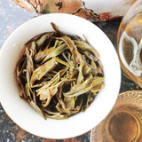 Organic Pu'er Spring Tea Zhonghongying KunLu Mountain Tea Ancient Tree Tea 357g