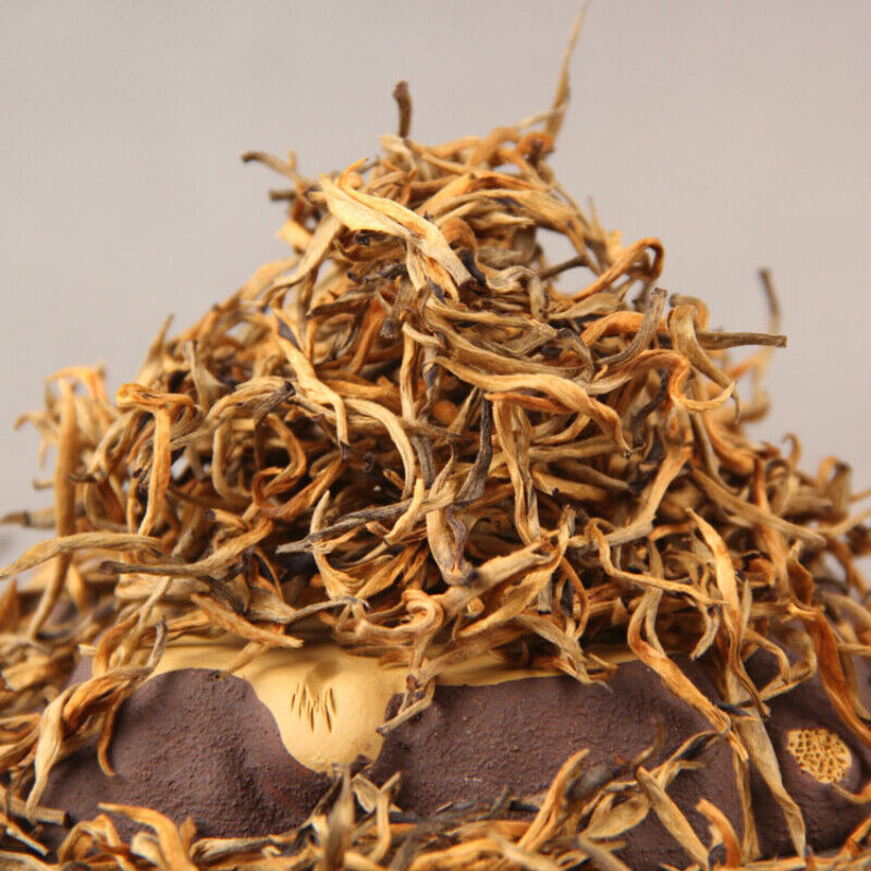 Top Gold Wire Black Tea Red Single Bud Organic Dian Hong Tea Yunnan Spring Tea Secondary image
