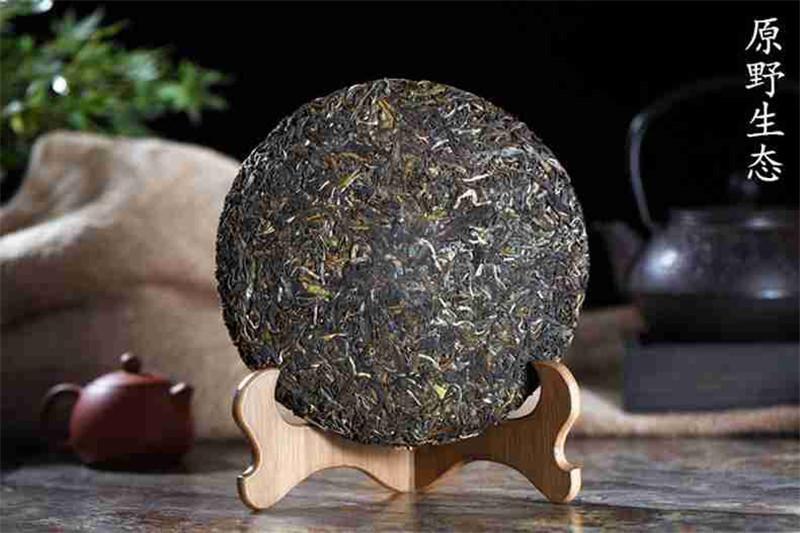 Pu-erh tea Cha tea Pure ancient trees Puerh tea Classic wild field incense 357g Main image