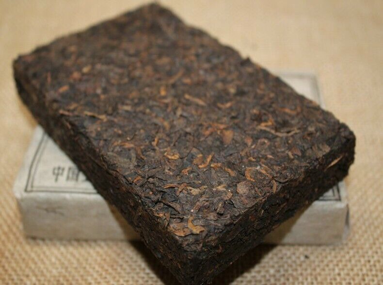 Antique Natural Organic Tasty Black Tea Chinese Yunnan Ripe Puer Tea Brick 250g Secondary image