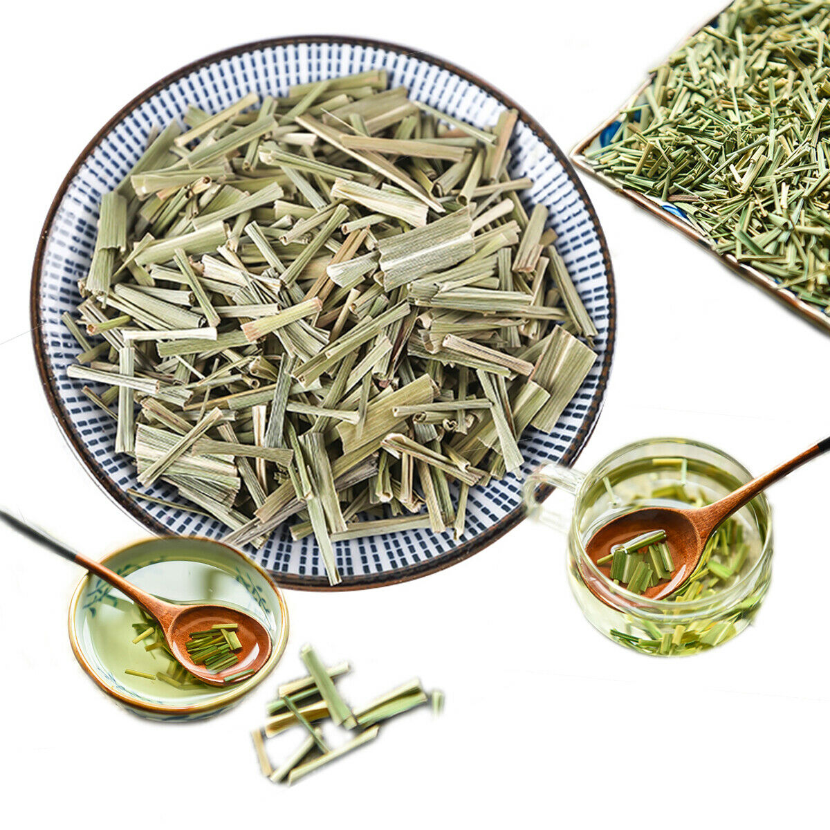 Lemon Grass Herbal Tea Flower Green Tea Health Care Chinese Specialty Herbal tea Main image